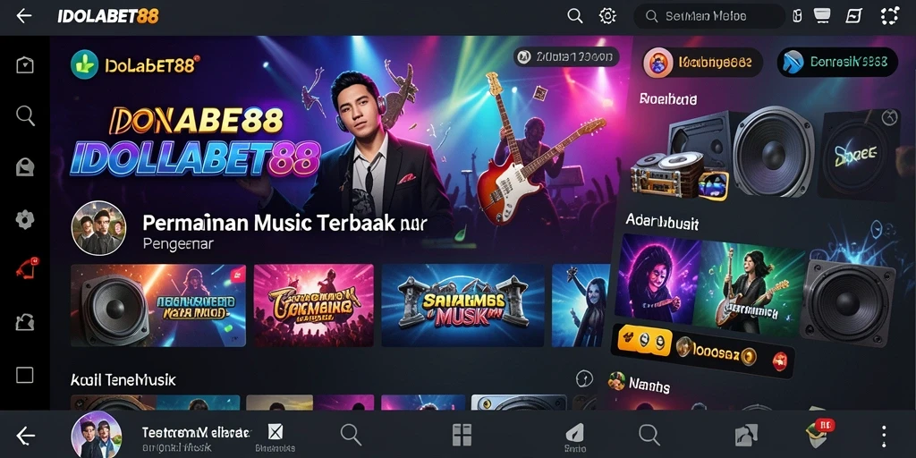 Gameplay seru di IDOLABET88 dengan berbagai pilihan lagu.