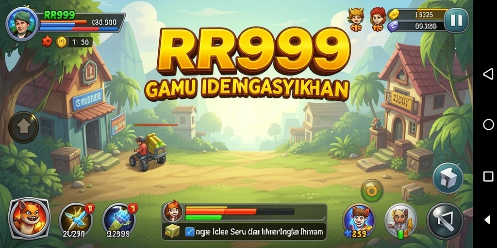 Tampilan gameplay RR999 yang menarik dan mengasyikkan.